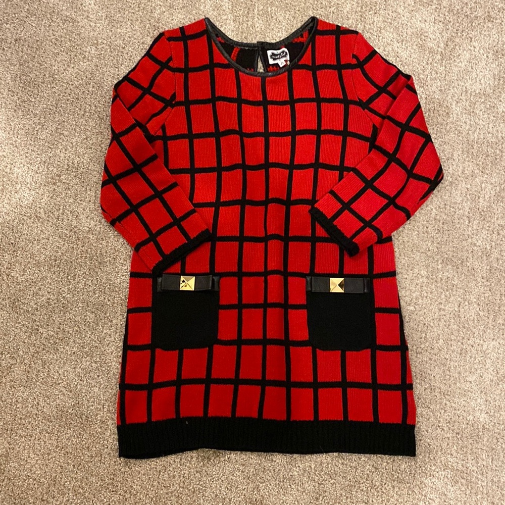 Mud Pie Window Pane Print Tunic
